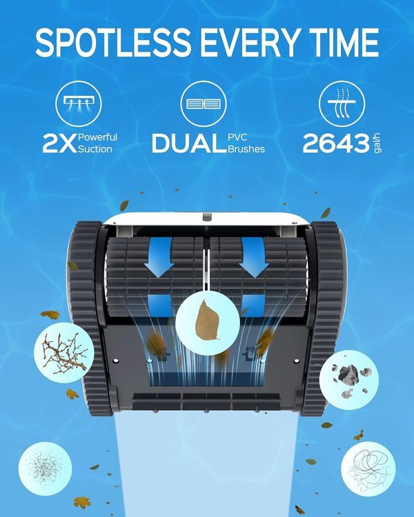 No. 10 - WYBOT Robotic Pool Cleaner - 2