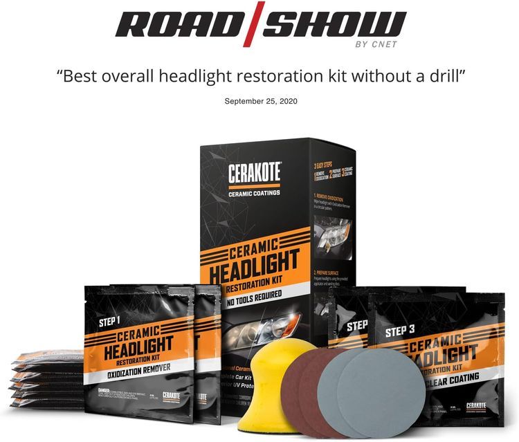 No. 1 - CERAKOTE Ceramic Headlight Restoration Kit - 2