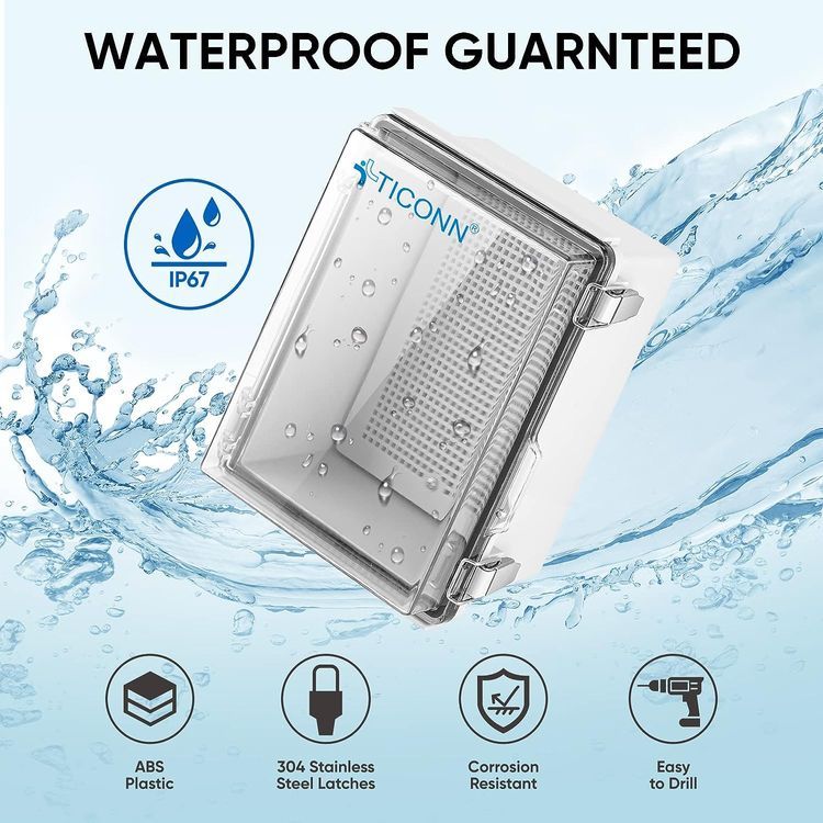 No. 9 - TICONN Waterproof Electrical Junction Box - 2