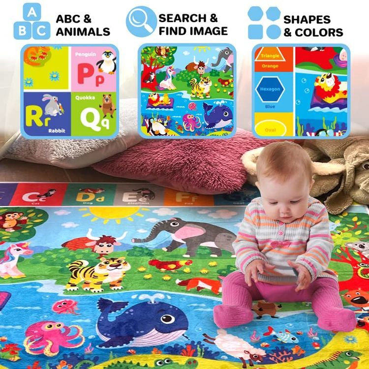 No. 2 - Baby Play Mat for Floor by Quokka - 2