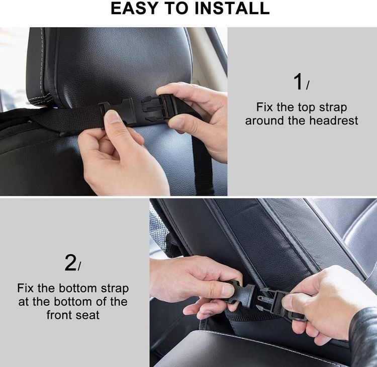 No. 6 - ONE PIX Backseat Car Organizer Mats - 2