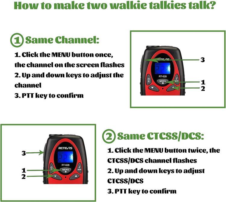 No. 4 - Retevis RT628 Walkie Talkies - 4