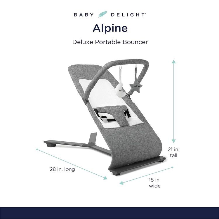 No. 4 - Baby Delight Alpine Deluxe Portable Bouncer - 3