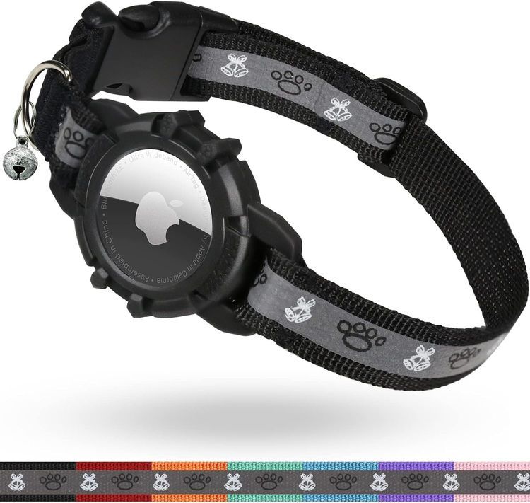 No. 7 - Reflective AirTag Cat Collar - 1