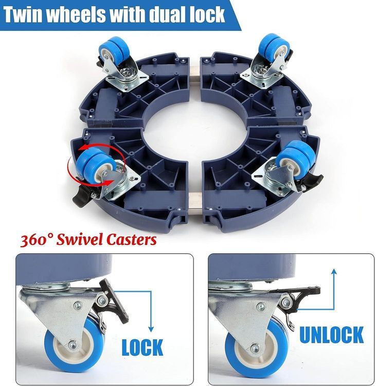 No. 2 - Plant Caddy with Wheels - 5