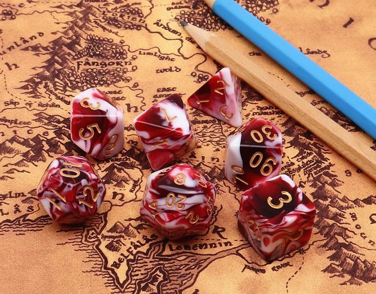 No. 10 - CREEBUY DND Dice Set - 5