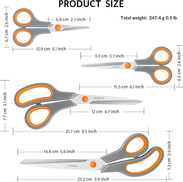 No. 9 - Students Round Edge Scissors - 3