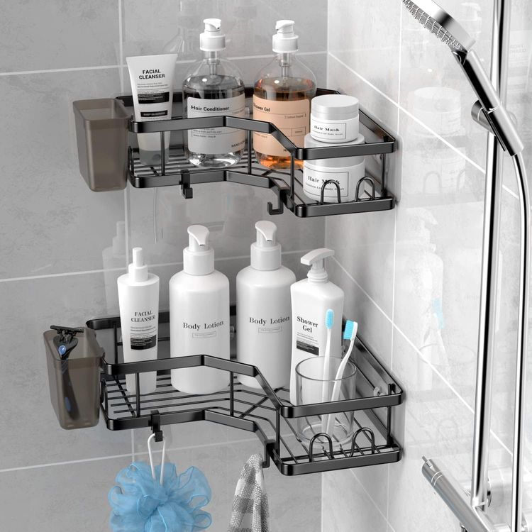 No. 3 - AKTECKE Corner Shower Caddy - 2