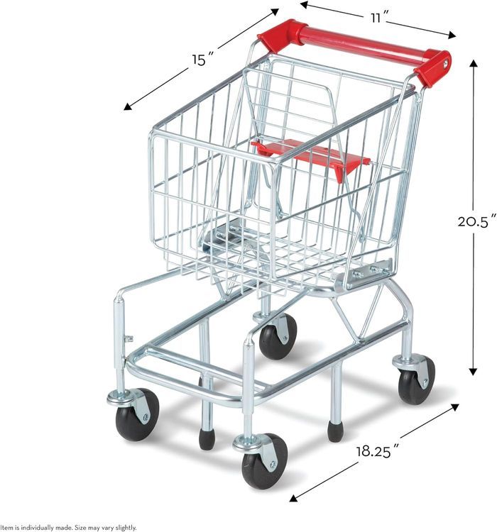 No. 1 - Melissa & Doug Toy Shopping Cart - 4