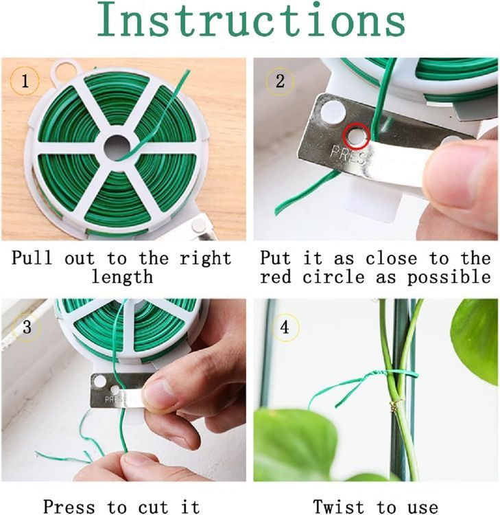 No. 5 - WFAUIBR Garden Twine & Twist Ties - 4