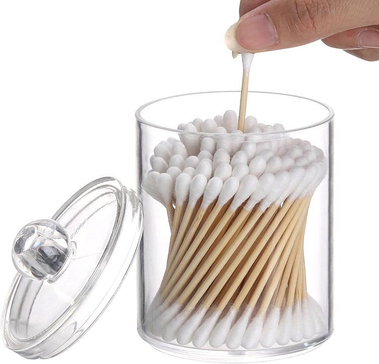 No. 10 - Tbestmax 3 Pack Plastic Cotton Swab Ball Pad Holder - 3