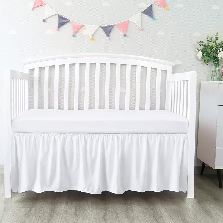 No. 2 - Biloban Crib Bed Skirt - 1