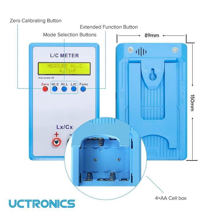 No. 6 - UCTRONICS Capacitance Meter - 3