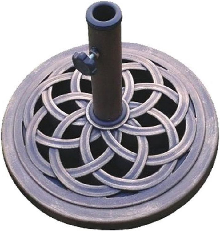 No. 3 - DC America UBP18181-BR Cast Stone Umbrella Base - 1