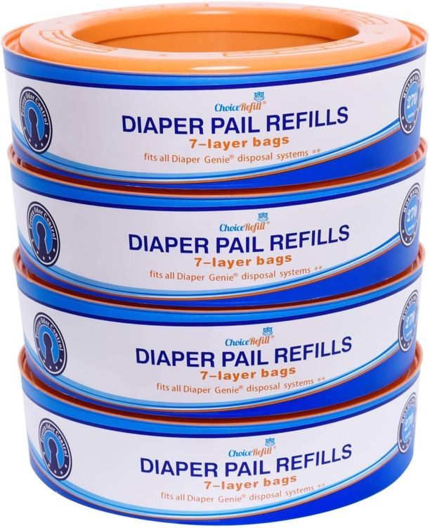 No. 1 - ChoiceRefill Compatible with Diaper Genie Pails - 1