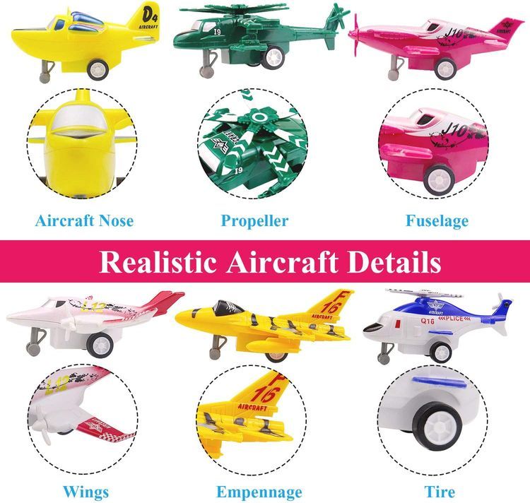 No. 10 - HAPTIME Airplane Toy Set - 2