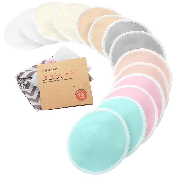 No. 2 - Organic Bamboo Viscose Nursing Breast Pads - 1