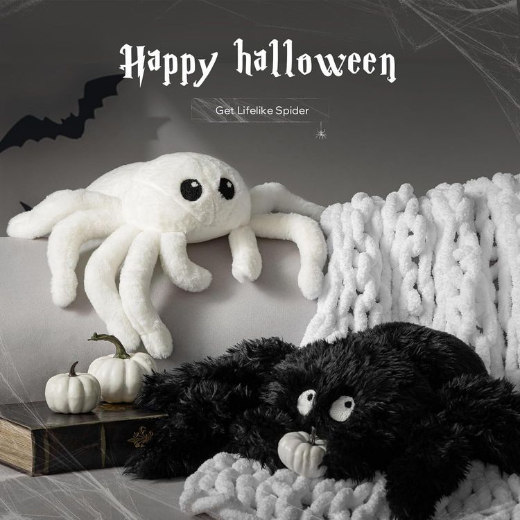 No. 6 - Phantoscope Halloween Spider Pillow - 5