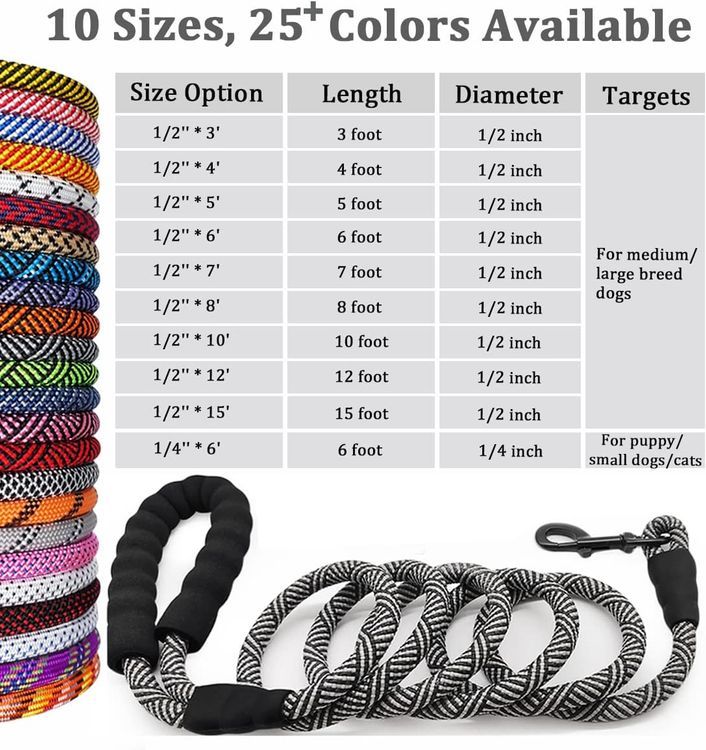 No. 8 - MayPaw Heavy Duty Rope Dog Leash - 3