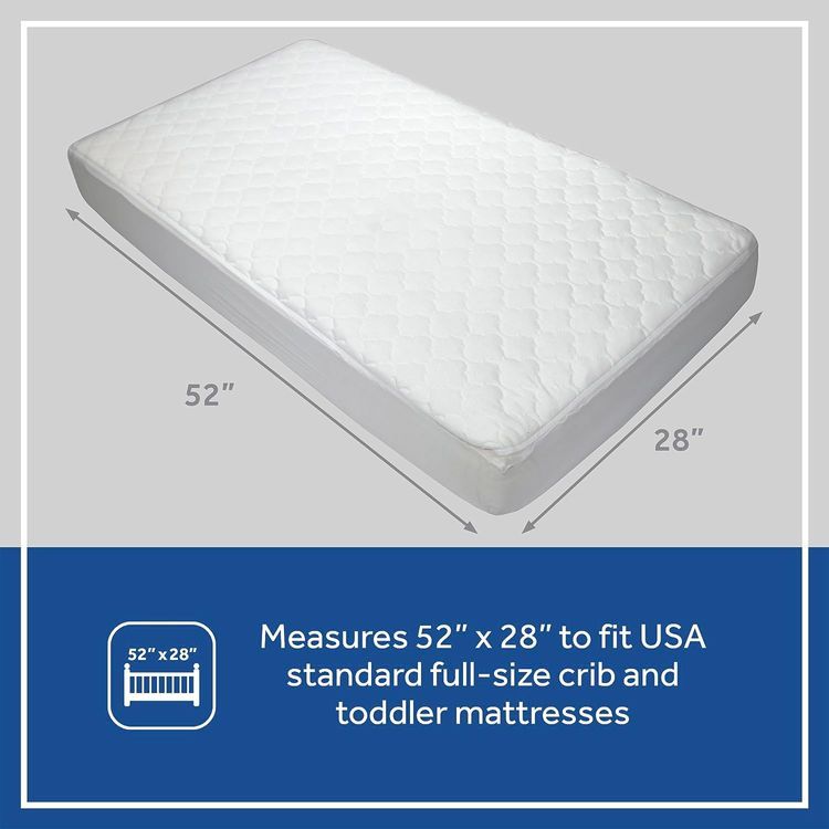 No. 9 - Sealy Waterproof Crib Mattress Pads - 4