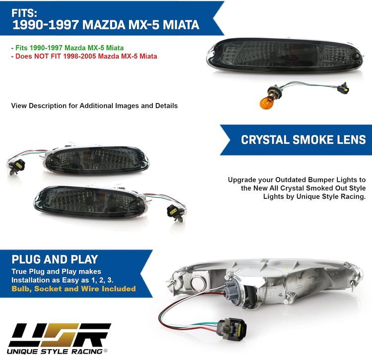 No. 3 - USR UNIQUE STYLE RACING Cornering & Side Marker Light Assemblies - 4