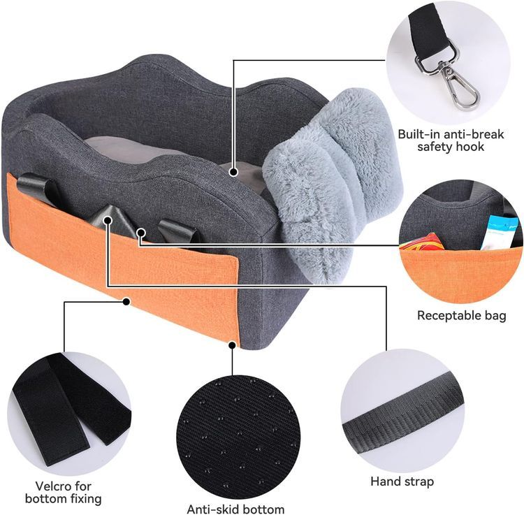 No. 5 - Pet Car Seat & Booster - 5