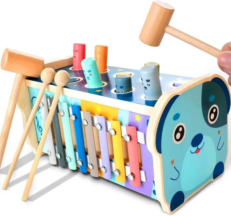No. 6 - 3-In-1 Hammering & Pounding Toy - 1