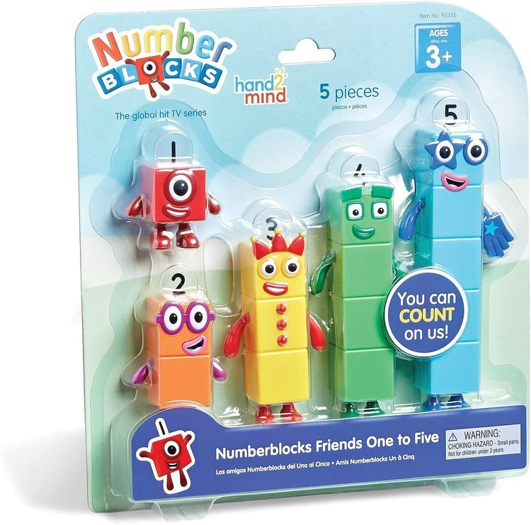 No. 7 - hand2mind Numberblocks Friends One to Five Figures - 1