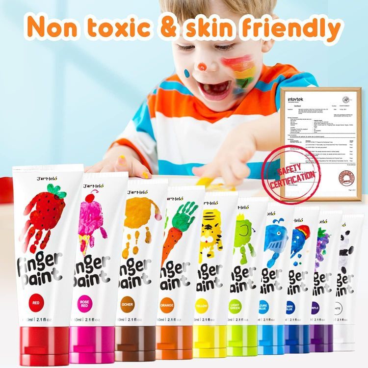 No. 5 - Jar Melo Safe Finger Paints - 3