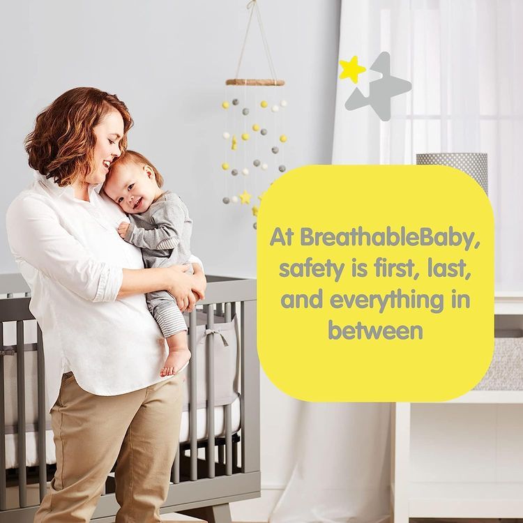 No. 3 - BreathableBaby Crib Bumpers - 3
