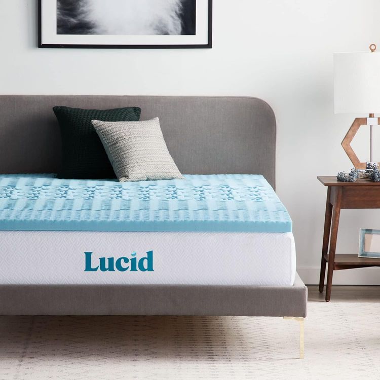 No. 9 - Lucid 2 Inch Mattress Topper Twin - 1