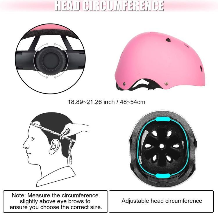 No. 10 - WayEee Kids Bike Helmet Set - 4