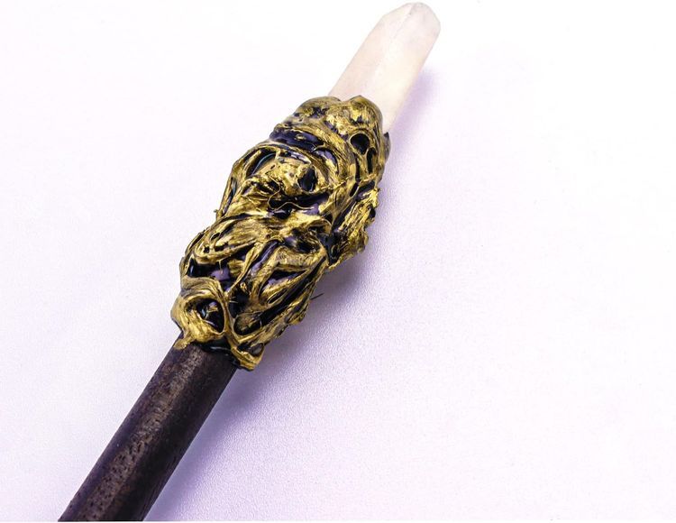 No. 9 - Fine Handcrafted Crystal Magic Wand - 3