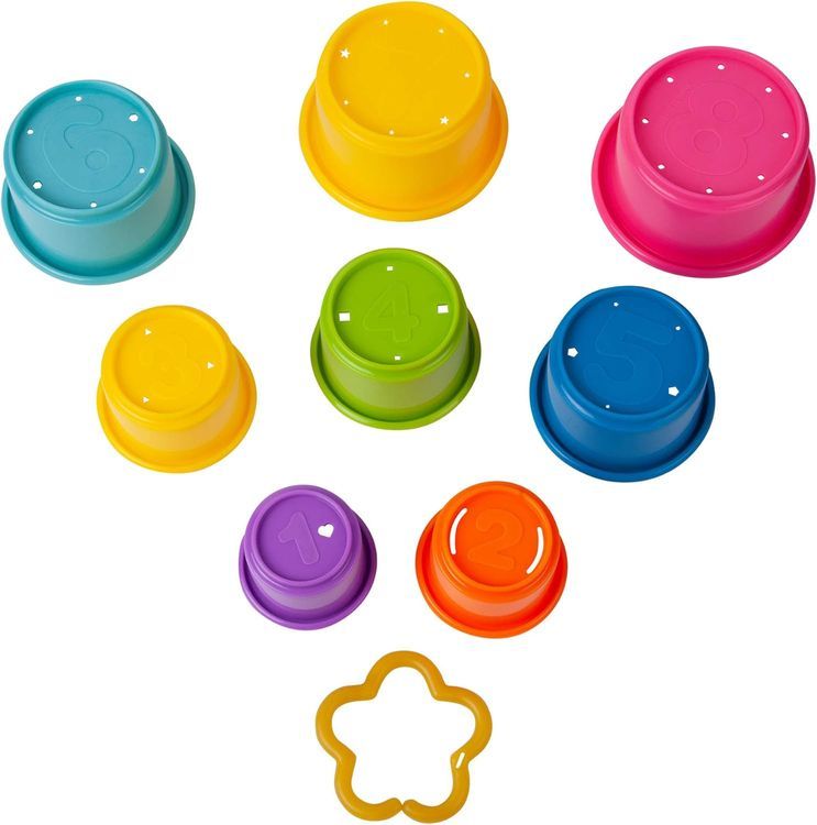 No. 5 - The First Years Stack & Count Stacking Cups - 4