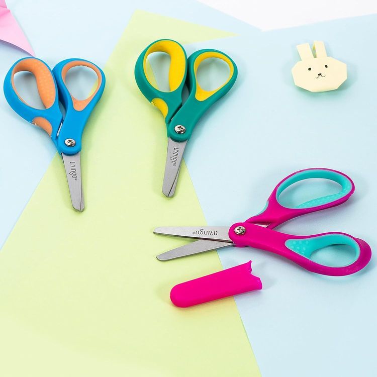 No. 6 - LIVINGO Left Handed Kids Scissors - 2