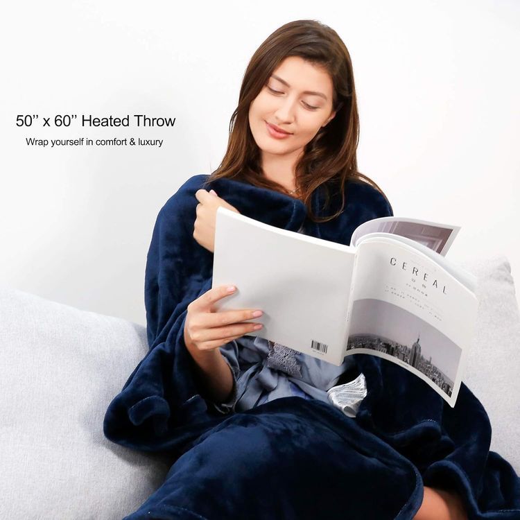 No. 4 - Homde Electric Heated Throw Blanket - 5