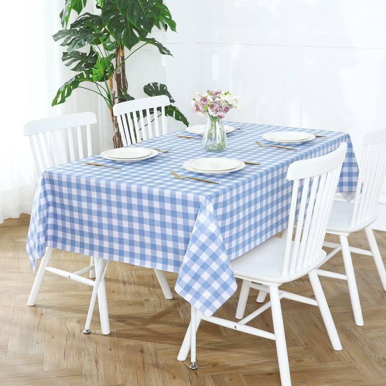 No. 7 - Romanstile Rectangle Vinyl PVC Tablecloth - 3