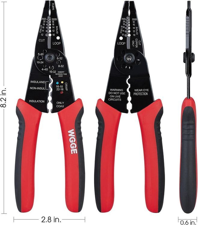 No. 1 - WGGE WG-015 Professional Wire Stripper - 3