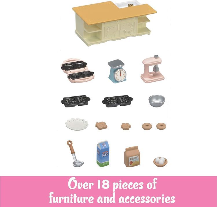 No. 8 - Kitchen Island Dollhouse Furniture Set - 2