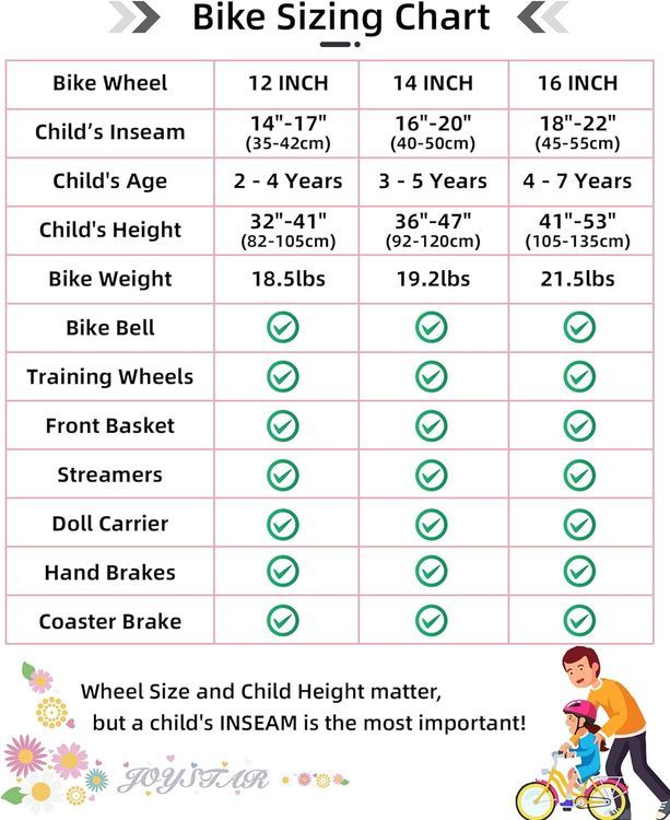 No. 3 - JOYSTAR Little Daisy Kids Bike - 5