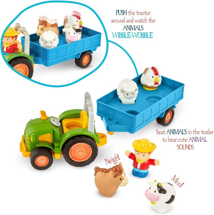 No. 3 - Battat Tractor Play Set - 3