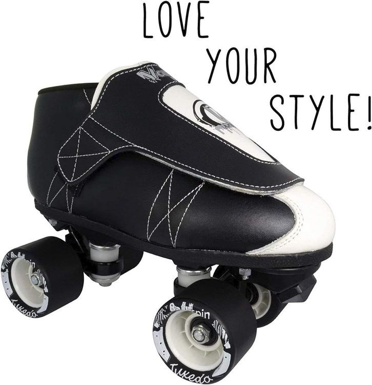 No. 7 - Vanilla Jr. Tuxedo Quad Speed Roller Jam Skates - 3