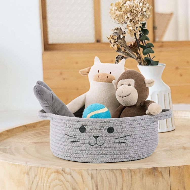 No. 8 - HiChen Small Woven Rope Storage Basket - 5