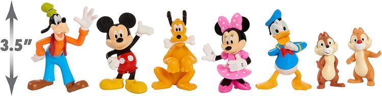 No. 10 - Mickey Mouse 7-Piece Figure Set - 3