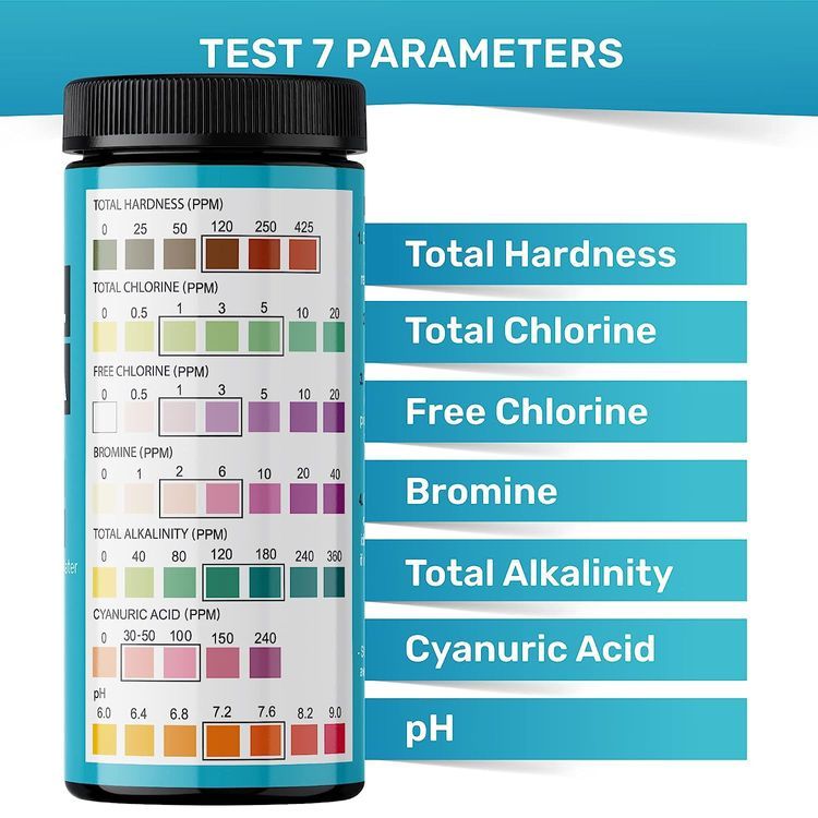 No. 3 - JNW Direct 7-in-1 Pool Test Strips - 4