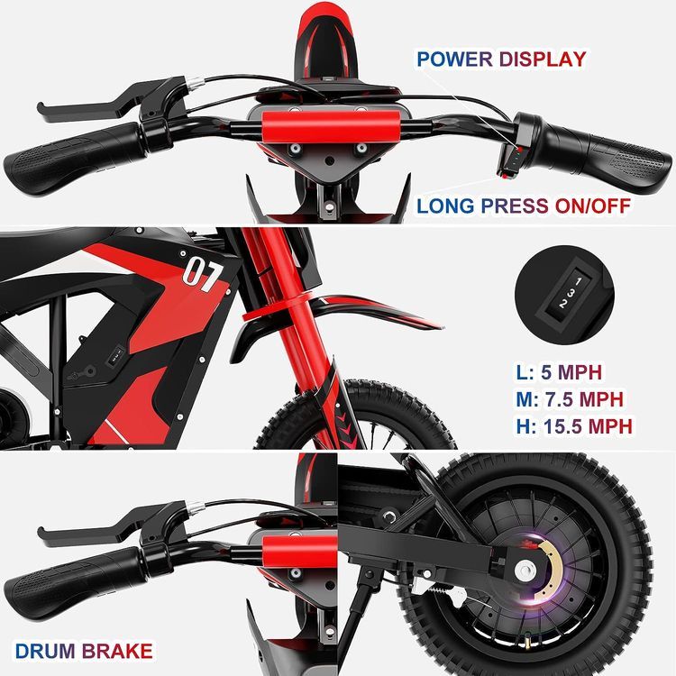 No. 2 - EVERCROSS EV12M Electric Dirt Bike - 5