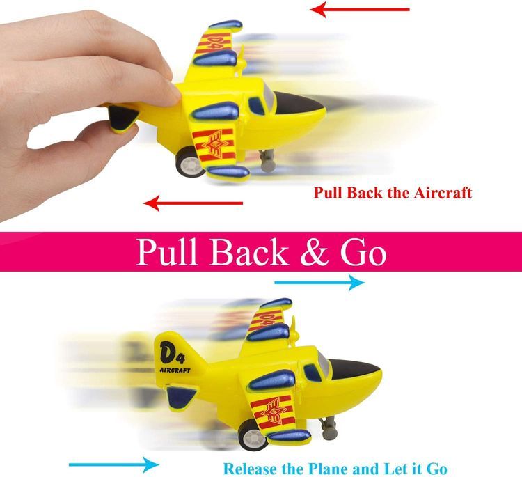 No. 10 - HAPTIME Airplane Toy Set - 3