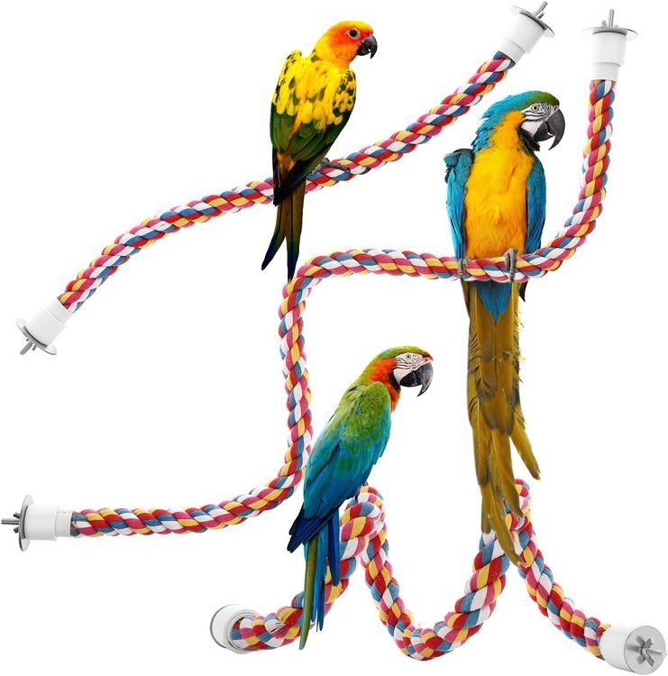 No. 9 - Jusney Bird Rope Perch - 1