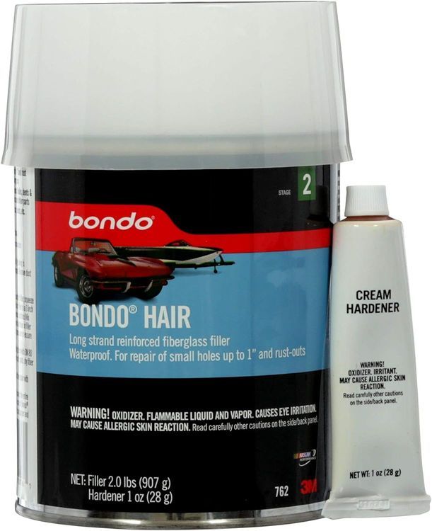 No. 7 - Bondo Bondo-Hair Long Strand Fiberglass Reinforced Filler - 1
