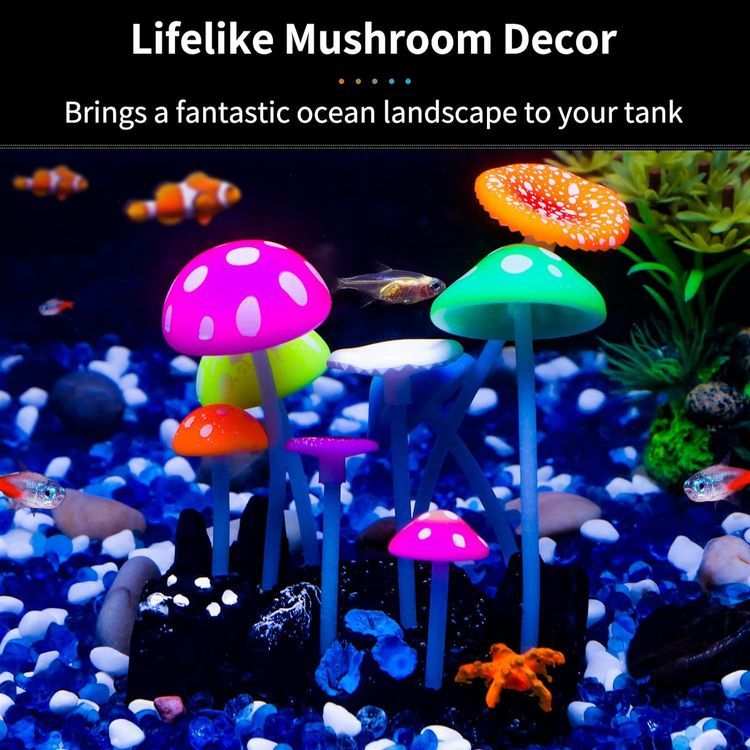 No. 9 - Uniclife Glowing Artificial Mushroom - 2